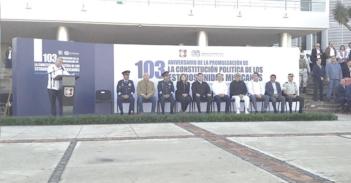 Conmemoración del 103 Aniversario de la Constitución Política de México