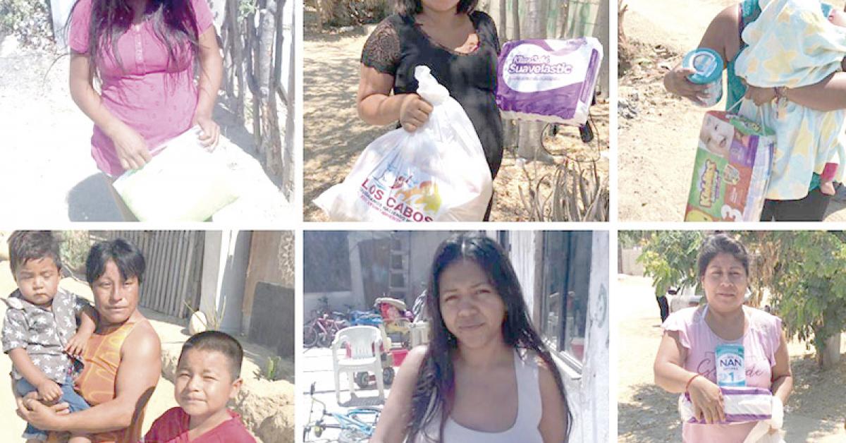 Triplican apoyos de despensas durante la actual contingencia en Los Cabos